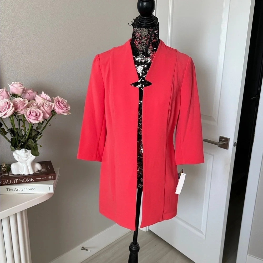 Peter Nygard Vibrant Coral Blazer